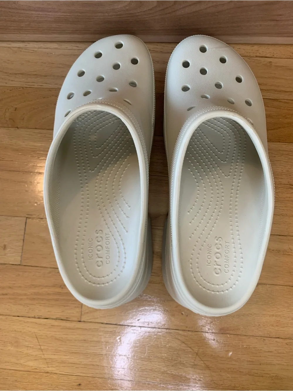 CROCS Siren Platform Clogs - Size 11